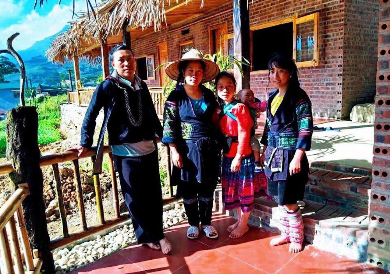 Sapa Hmong Bungalow Homestay Buitenkant foto