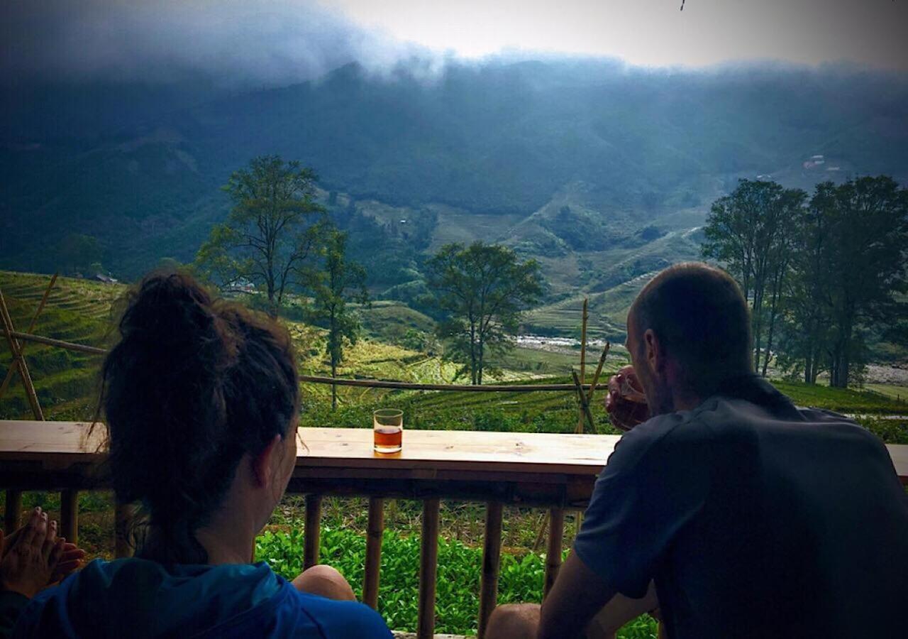Sapa Hmong Bungalow Homestay Buitenkant foto